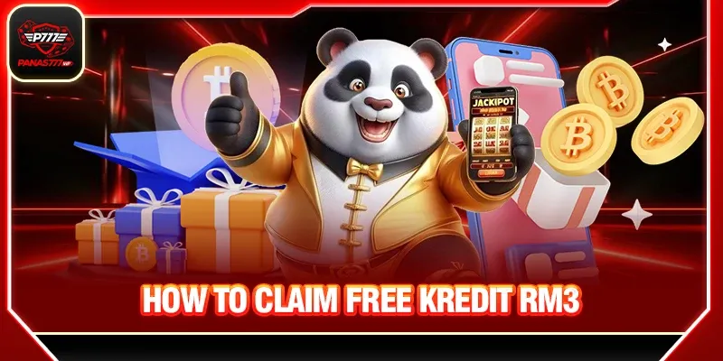 How to claim free kredit RM3